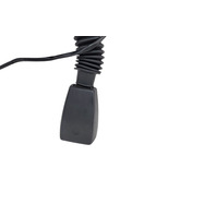 1996-2000 BMW Z3 Seat Belt Buckle Front Left Graphite Black, 72-11-8-261-651, F014, OEM, 1996, 1997, 1998, 1999, 2000