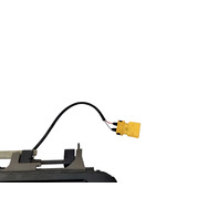 1996-2002 BMW Z3 Exterior Door Handle Front Right/Passenger Black, 51-21-8-401-624, F014, OEM, 1996, 1997, 1998, 1999, 2000, 2001, 2002