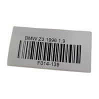 1996-2002 BMW Z3 Exterior Door Handle Front Right/Passenger Black, 51-21-8-401-624, F014, OEM, 1996, 1997, 1998, 1999, 2000, 2001, 2002