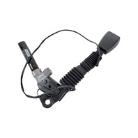 1996-2000 BMW Z3 Seat Belt Buckle Front Right Graphite Black, 72-11-8-261-652, F014, OEM, 1996, 1997, 1998, 1999, 2000