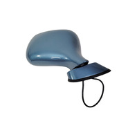 1996-2002 BMW Z3 Right/Passenger Side View Mirror Blue,  51-16-8-397-042, F014, OEM, 1996, 1997, 1998, 1999, 2000, 2001, 2002