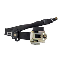1996-2002 BMW Z3 Seatbelt Front Left/Driver Seat Belt Black, 72-11-8-400-239, F014, OEM, 1996, 1997, 1998, 1999, 2000, 2001, 2002