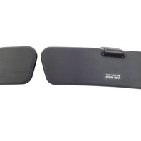 1996-2002 BMW Z3 Sun Visor Sunvisor Left/Right Set Black, 51-16-8-410-185, F014, OEM, 1996, 1997, 1998, 1999, 2000, 2001, 2002