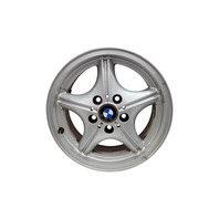 1996-2002 BMW Z3 Alloy Wheel 5 Spoke 16x7, #3, 36-11-1-092-260, F014, OEM, 1996, 1997, 1998, 1999, 2000, 2001, 2002