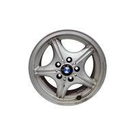 1996-2002 BMW Z3 Alloy Wheel 5 Spoke 16x7, #1, 36-11-1-092-260, F014, OEM, 1996, 1997, 1998, 1999, 2000, 2001, 2002