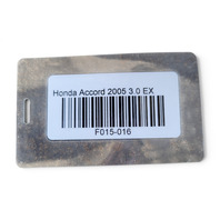 2003-2006 Honda Accord Tensioner Belt Pulley w/Bracket 3.0 M/T, 04317-RCA-305, F015, OEM, 2003, 2004, 2005, 2006