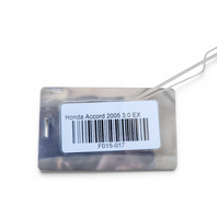 2003-2007 Honda Accord Coupe Fender Panel, Front/Left Black 04630-SDN-A90ZZ, F015, OEM, 2003, 2004, 2005, 2006, 2007