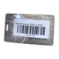 2003-2007 Honda Accord Axle Drive Shaft Front Left/Driver M/T, 44306-SDP-A00, F015, OEM, 2003, 2004, 2005, 2006, 2007