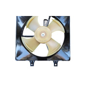 2003-2007 Honda Accord A/C Radiator Cooling Fan Set w/ Shroud 38611-RCA-A01, F015, OEM, 2003, 2004, 2005, 2006, 2007