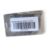 2003-2007 Honda Accord Hood Hinge Left/Right Set Black 60120-SDA-A00ZZ, F015, OEM, 2003, 2004, 2005, 2006, 2007