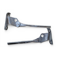 2003-2007 Honda Accord Hood Hinge Left/Right Set Black 60120-SDA-A00ZZ, F015, OEM, 2003, 2004, 2005, 2006, 2007