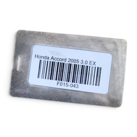 2003-2005 Honda Accord Power Steering Rack & And Pinion, 53601-SDP-A02, F015, OEM, 2003, 2004, 2005