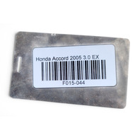 2003-2007 Honda Accord Power Steering Pump w/Pulley V6 3.0L 56110-RCA-A02, F015, OEM, 2003, 2004, 2005, 2006, 2007