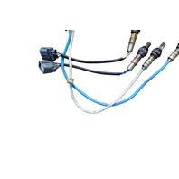 2003-2007 Honda Accord O2 Oxygen Sensor Front/Rear Upstream/Downstream 3.0 Set(4) 36531-RDV-004, F015, OEM, 2003, 2004, 2005, 2006, 2007