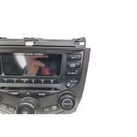 2004-2007 Honda Accord Player Changer Radio 6 Disc(7FY0), Auto Climate Control 39175-SDN-L62, F015, OEM, 2004, 2005, 2006, 2007