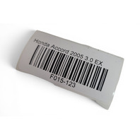 2003-2007 Honda Accord Coupe Seat Belt Seatbelt Buckle Front Left/Driver Black 04816-SDN-A72ZA, F015, OEM, 2003, 2004, 2005, 2006, 2007