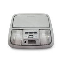 2003-2006 Honda Accord Overhead Console Lamp Homelink Gray, 83250-SDA-A02ZA, F015, OEM, 2003, 2004, 2005, 2006