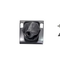 2003-2007 Honda Accord Manual Shift Lever M/T Knob Shifter Bezel Trim Boot, Center Dash Storage, Set(3) 83415-SDN-A91ZA, F015, OEM, 2003, 2004, 2005, 2006, 2007