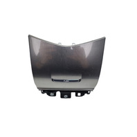 2003-2007 Honda Accord Manual Shift Lever M/T Knob Shifter Bezel Trim Boot, Center Dash Storage, Set(3) 83415-SDN-A91ZA, F015, OEM, 2003, 2004, 2005, 2006, 2007