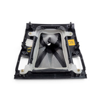 2003-2007 Honda Accord Manual Shift Lever M/T Knob Shifter Bezel Trim Boot, Center Dash Storage, Set(3) 83415-SDN-A91ZA, F015, OEM, 2003, 2004, 2005, 2006, 2007