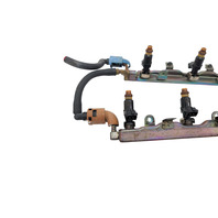 2003-2007 Honda Accord Front/Rear Fuel Injector w/Fuel Pipe 3.0L Set, 16610-RCA-A01, F015, OEM, 2003, 2004, 2005, 2006, 2007