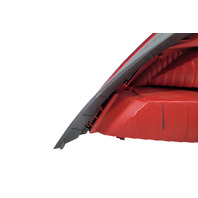 2003-2005 Honda Accord Coupe Tail Light, Lamp Quarter Left Driver 33551-SDN-A01, F015, OEM, 2003, 2004, 2005