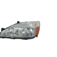 2003-2007 Honda Accord Headlight Head Lamp, Left Driver Side 33151-SDA-A01, F015, OEM, 2003, 2004, 2005, 2006, 2007
