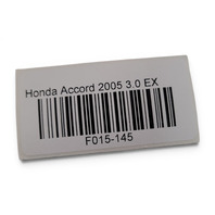 2003-2007 Honda Accord Rear Door Radio Audio Speaker Set (2) 39120-SDN-A91, F015, OEM, 2003, 2004, 2005, 2006, 2007