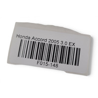 2003-2007 Honda Accord Front Door Radio Audio Speaker Set (2) 39120-SDN-A82, F015, OEM, 2003, 2004, 2005, 2006, 2007