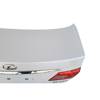 2007-2012 Lexus ES350 Trunk Decklid Luggage Lid White, 64401-33430, F016, OEM, 2007, 2008, 2009, 2010, 2011, 2012
