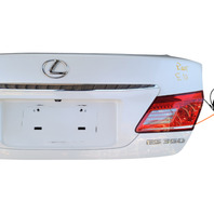 2007-2012 Lexus ES350 Trunk Decklid Luggage Lid White, 64401-33430, F016, OEM, 2007, 2008, 2009, 2010, 2011, 2012