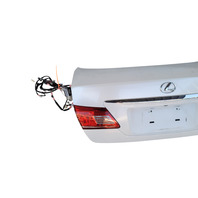 2007-2012 Lexus ES350 Trunk Decklid Luggage Lid White, 64401-33430, F016, OEM, 2007, 2008, 2009, 2010, 2011, 2012