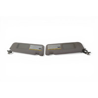 2007-2012 Lexus ES350 Left/Right Set Sun Visor Shield, Gray 74320-33A40-B0, F016, OEM, 2007, 2008, 2009, 2010, 2011, 2012