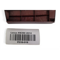 2009-2012 Lexus ES350 Shifter Bezel Center Console Trim Brown  58804-33680-E0, F016, OEM, 2009, 2010, 2011, 2012