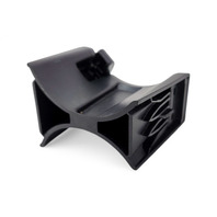 2007-2012 Lexus ES350 Center Cup holder Divider Assembly Trim Black 58984-33020, F016, OEM, 2007, 2008, 2009, 2010, 2011, 2012