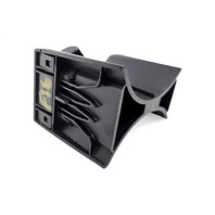 2007-2012 Lexus ES350 Center Cup holder Divider Assembly Trim Black 58984-33020, F016, OEM, 2007, 2008, 2009, 2010, 2011, 2012