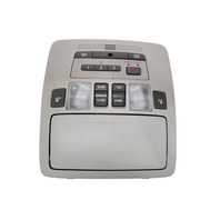 2009-2012 Lexus ES350 Overhead Console Pocket Home Link Dome Light Gray/Grey 63650-33371-B0, F016, OEM, 2009, 2010, 2011, 2012