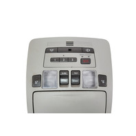 2009-2012 Lexus ES350 Overhead Console Pocket Home Link Dome Light Gray/Grey 63650-33371-B0, F016, OEM, 2009, 2010, 2011, 2012