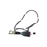 2007-2012 Lexus ES350 Seatbelt Front Left Seat Belt Buckle Black, 73230-33600-C0, F016, OEM, 2007, 2008, 2009, 2010, 2011, 2012