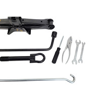 2010-2012 Lexus ES350 Spare Tire Tool Set Kit Jack Assembly Wrench 8 Piece 09111-33030, F016, OEM, 2010, 2011, 2012