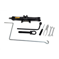 2010-2012 Lexus ES350 Spare Tire Tool Set Kit Jack Assembly Wrench 8 Piece 09111-33030, F016, OEM, 2010, 2011, 2012