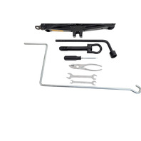 2010-2012 Lexus ES350 Spare Tire Tool Set Kit Jack Assembly Wrench 8 Piece 09111-33030, F016, OEM, 2010, 2011, 2012