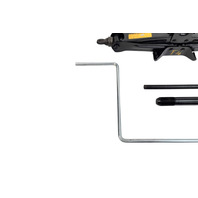 2010-2012 Lexus ES350 Spare Tire Tool Set Kit Jack Assembly Wrench 8 Piece 09111-33030, F016, OEM, 2010, 2011, 2012