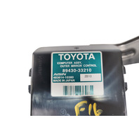 2011-2012 Lexus ES350 Outer Mirror Control Computer Unit 89430-33210, F016, OEM, 2011, 2012