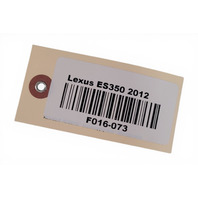 2007-2012 Lexus ES350 Center Gear Transmission Shifter Assembly, 33560-33150, F016, OEM, 2007, 2008, 2009, 2010, 2011, 2012