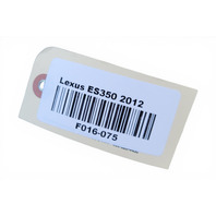 2007-2012 Lexus ES350 Brace Radiator Support Beam Hood Lock, 53208-33040, F016, OEM, 2007, 2008, 2009, 2010, 2011, 2012