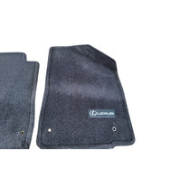 2010-2012 Lexus ES350 Carpet Floor Mats 4 Piece Set Black PT206-33100-09, F016, OEM, 2010, 2011, 2012