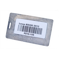 2010-2012 Lexus ES350 Carpet Floor Mats 4 Piece Set Black PT206-33100-09, F016, OEM, 2010, 2011, 2012