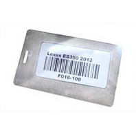 2007-2012 Lexus ES350 Front Exhaust Pipe 17410-31540, F016, OEM, 2007, 2008, 2009, 2010, 2011, 2012