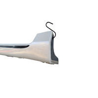 2007-2012 Lexus ES350 Left Rocker Panel Molding Side Skirt White 75852-33907-A1, F016, OEM, 2007, 2008, 2009, 2010, 2011, 2012